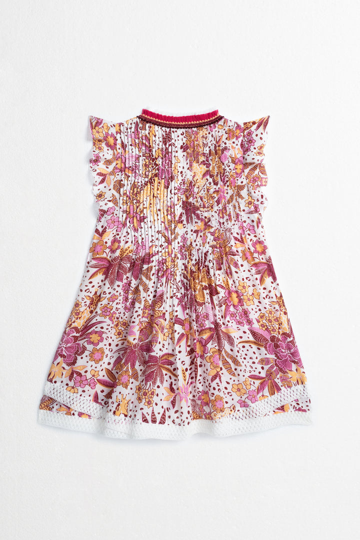 Mini Dress Sasha V Kids | Pink Savana