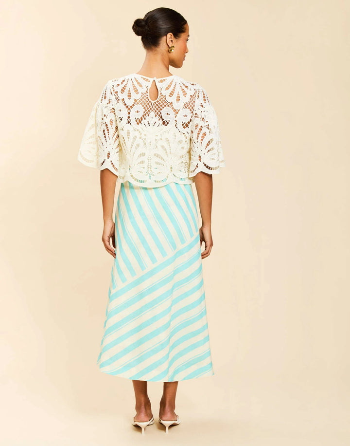 Marianna Lace Top | Ivory