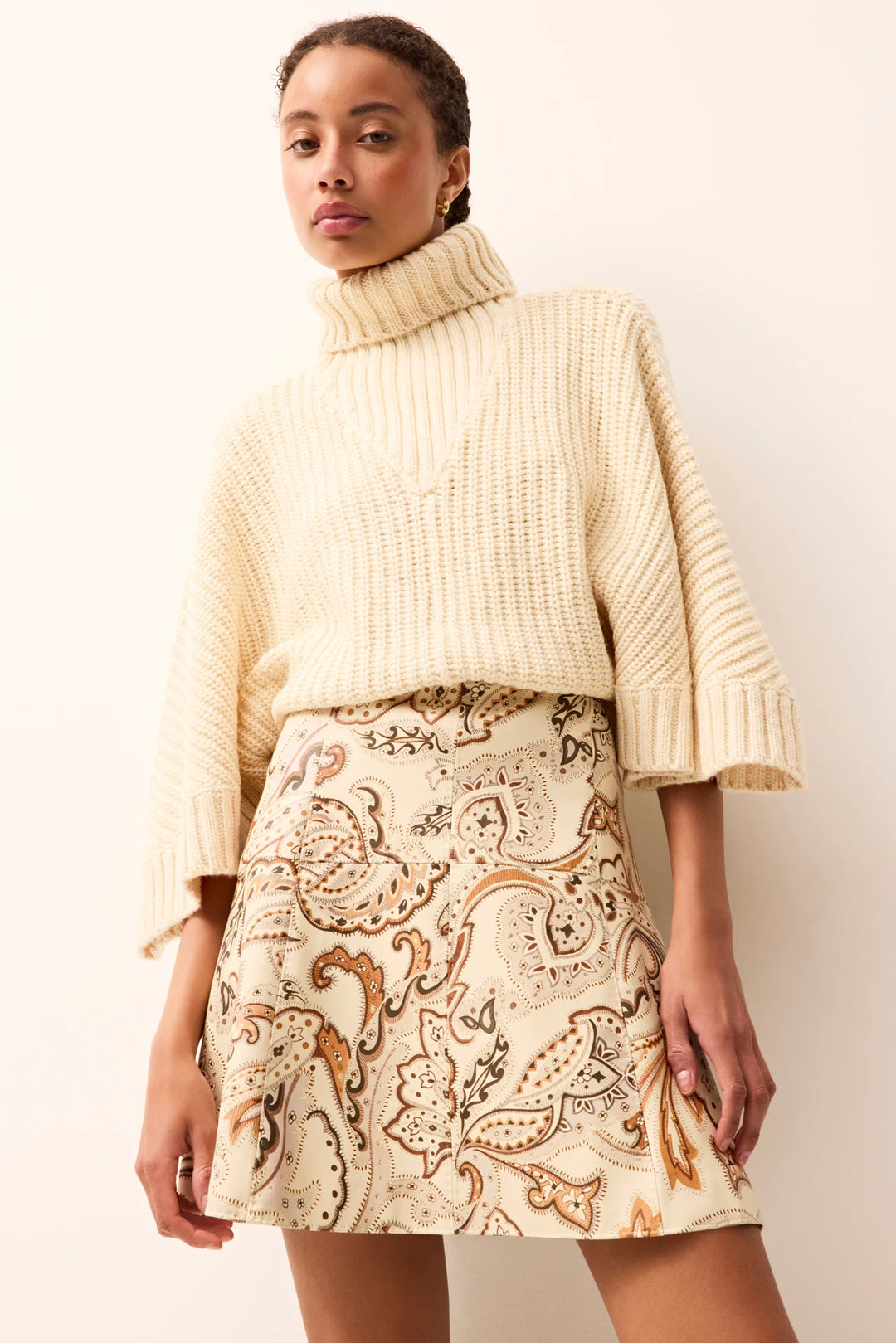 Annika Popover Sweater | Ivory