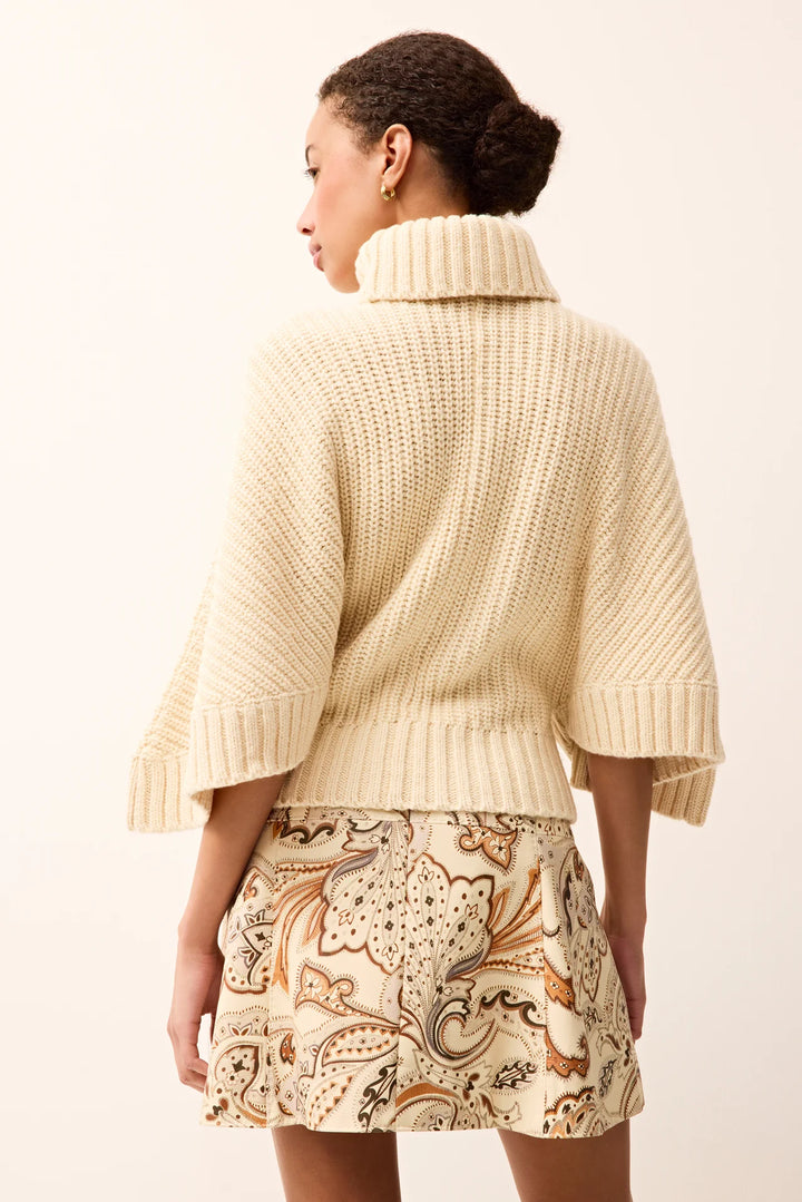 Annika Popover Sweater | Ivory