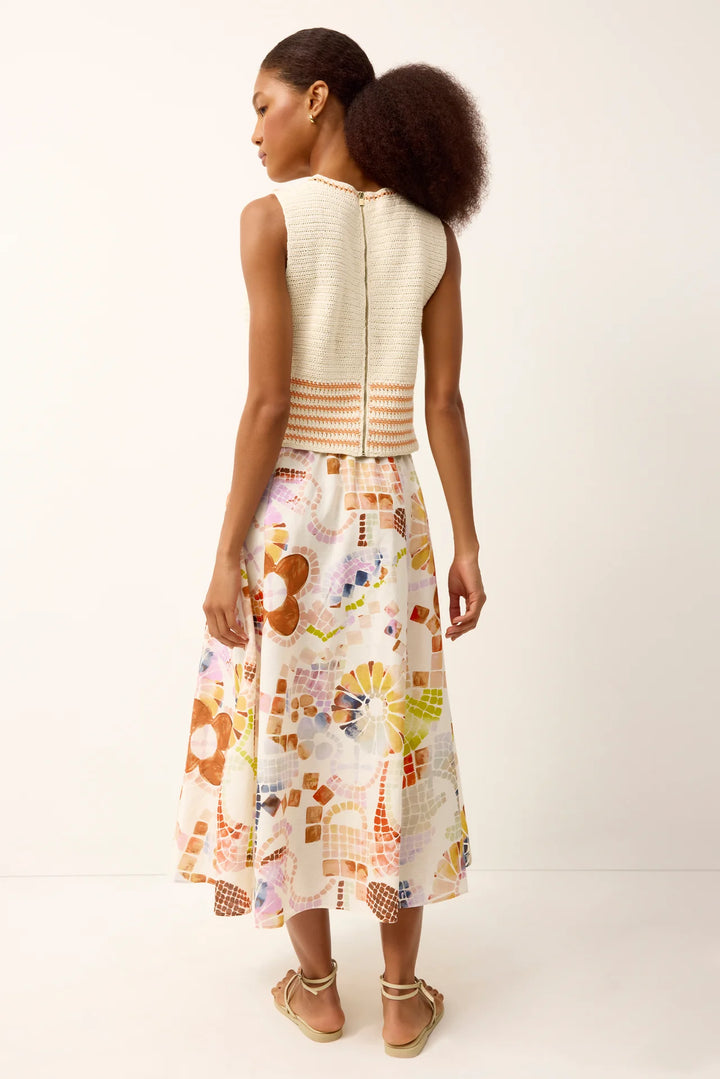 Sasha Skirt | Travertine