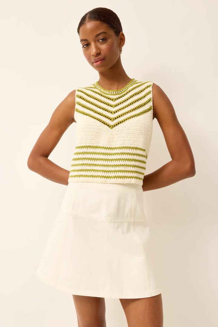 Crawford Skirt | Whitewash