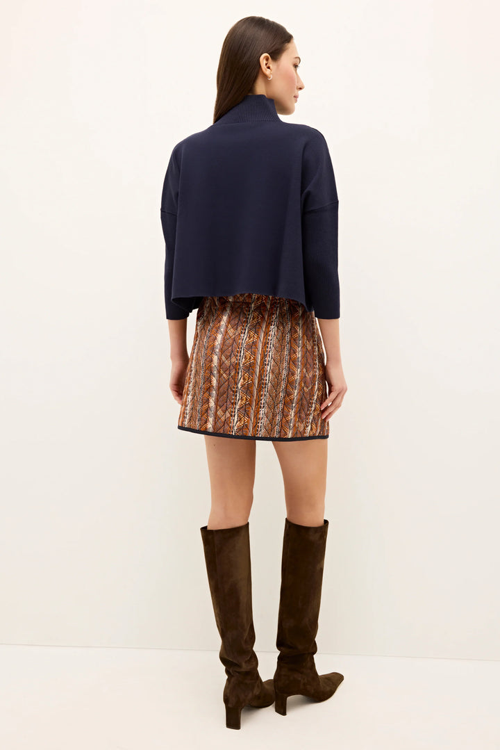 Claudie Popover | Navy