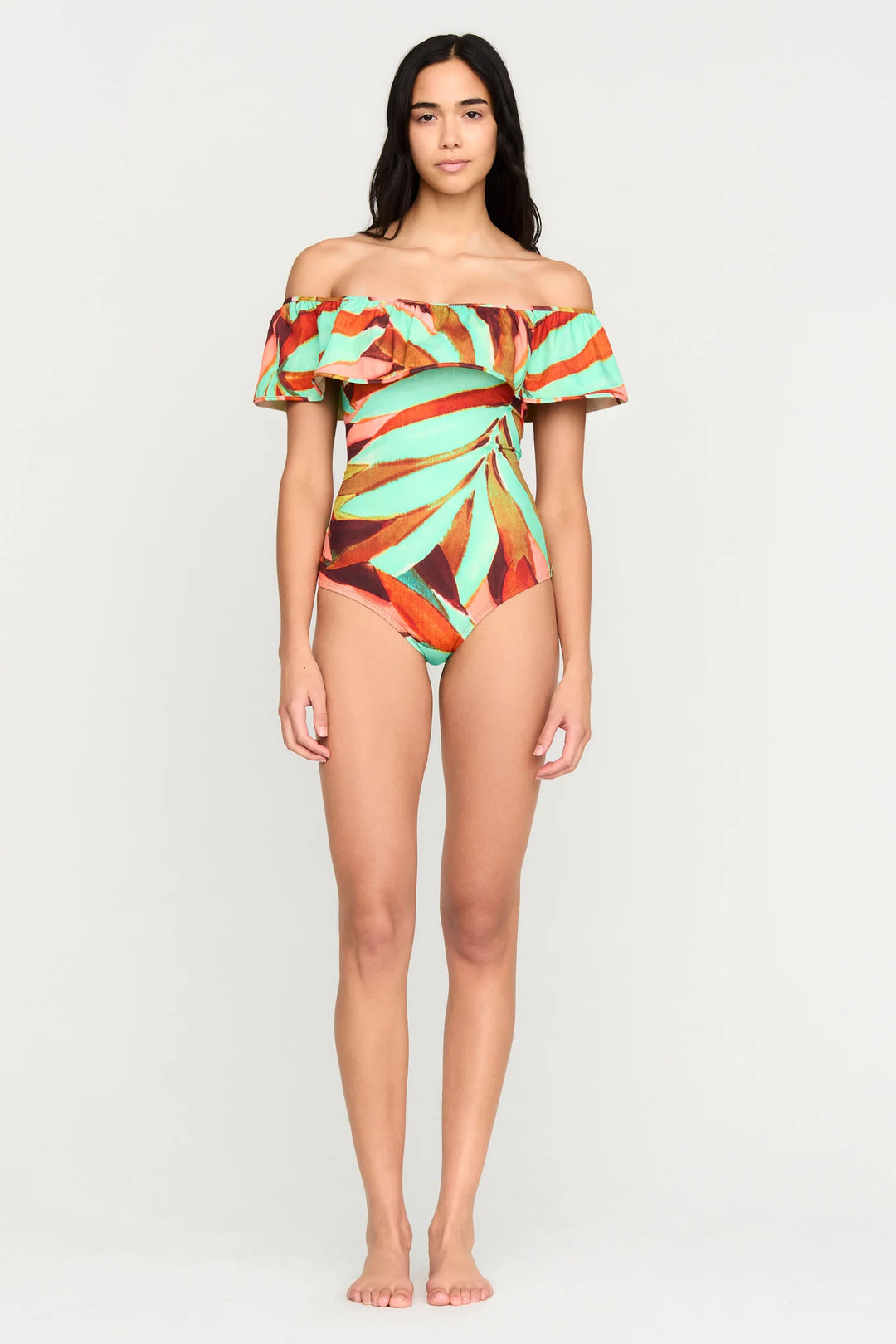Marie Oliver Ellery One Piece | Tropical Coral