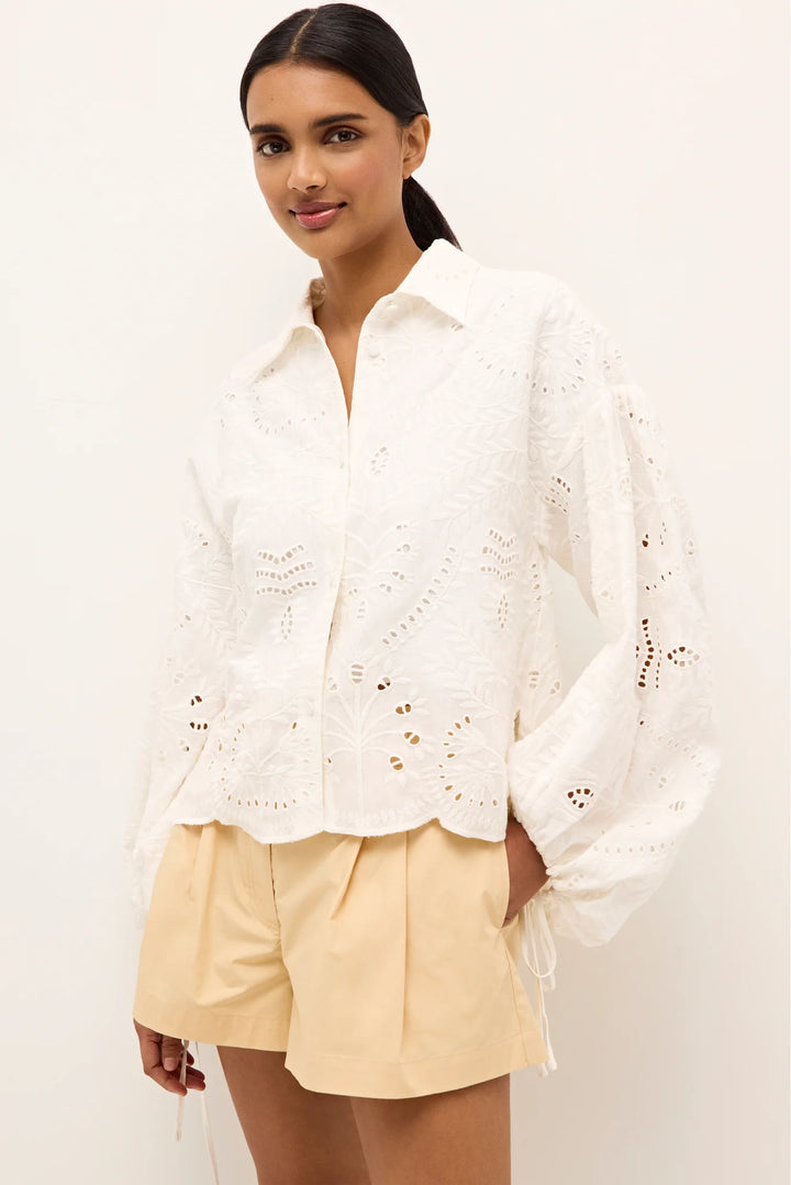 Ivana Blouse | Oyster