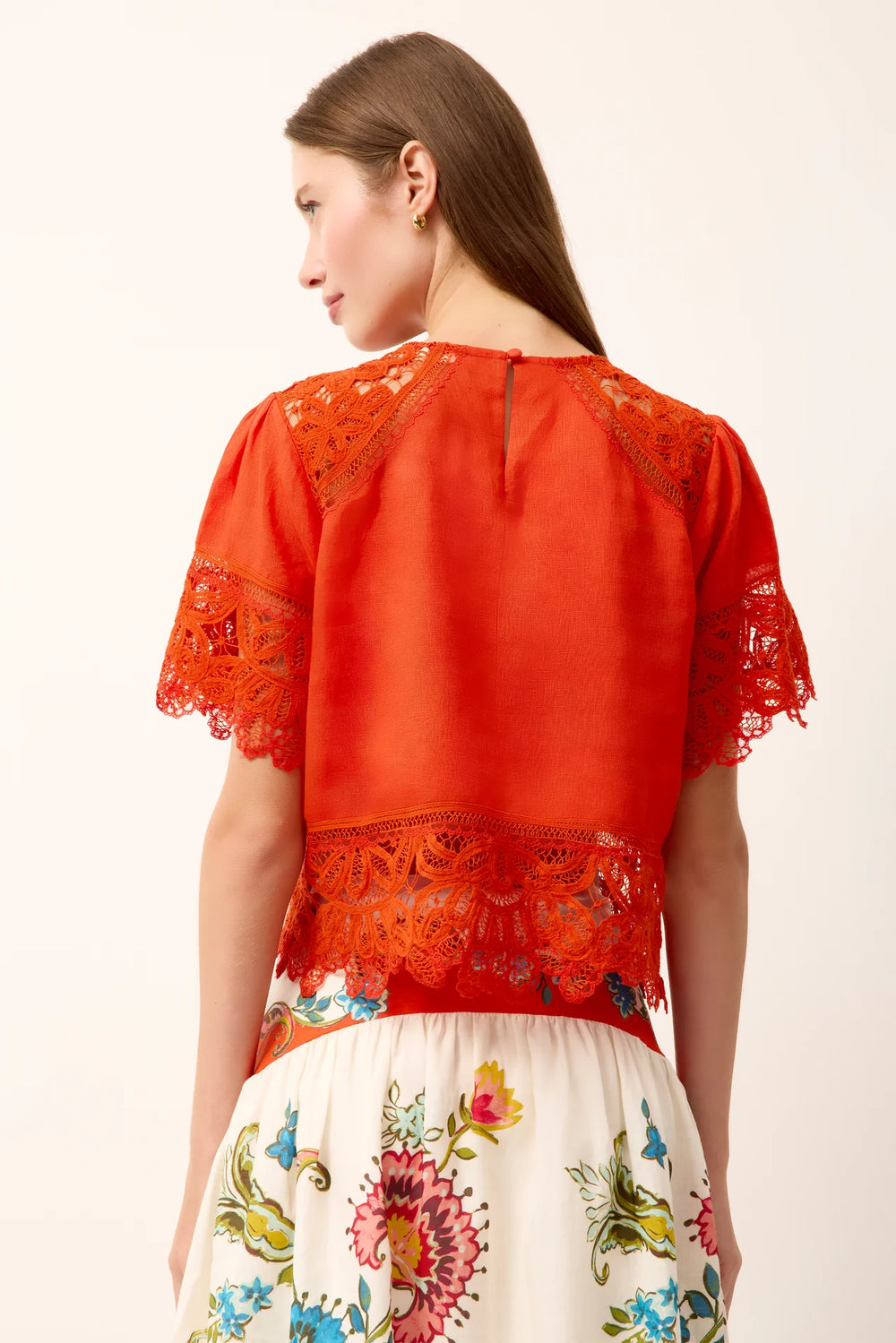 Kourt Top | Grenadine - Charlotte's Inc