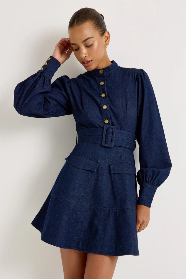 Leanna Denim Dress | Carbon