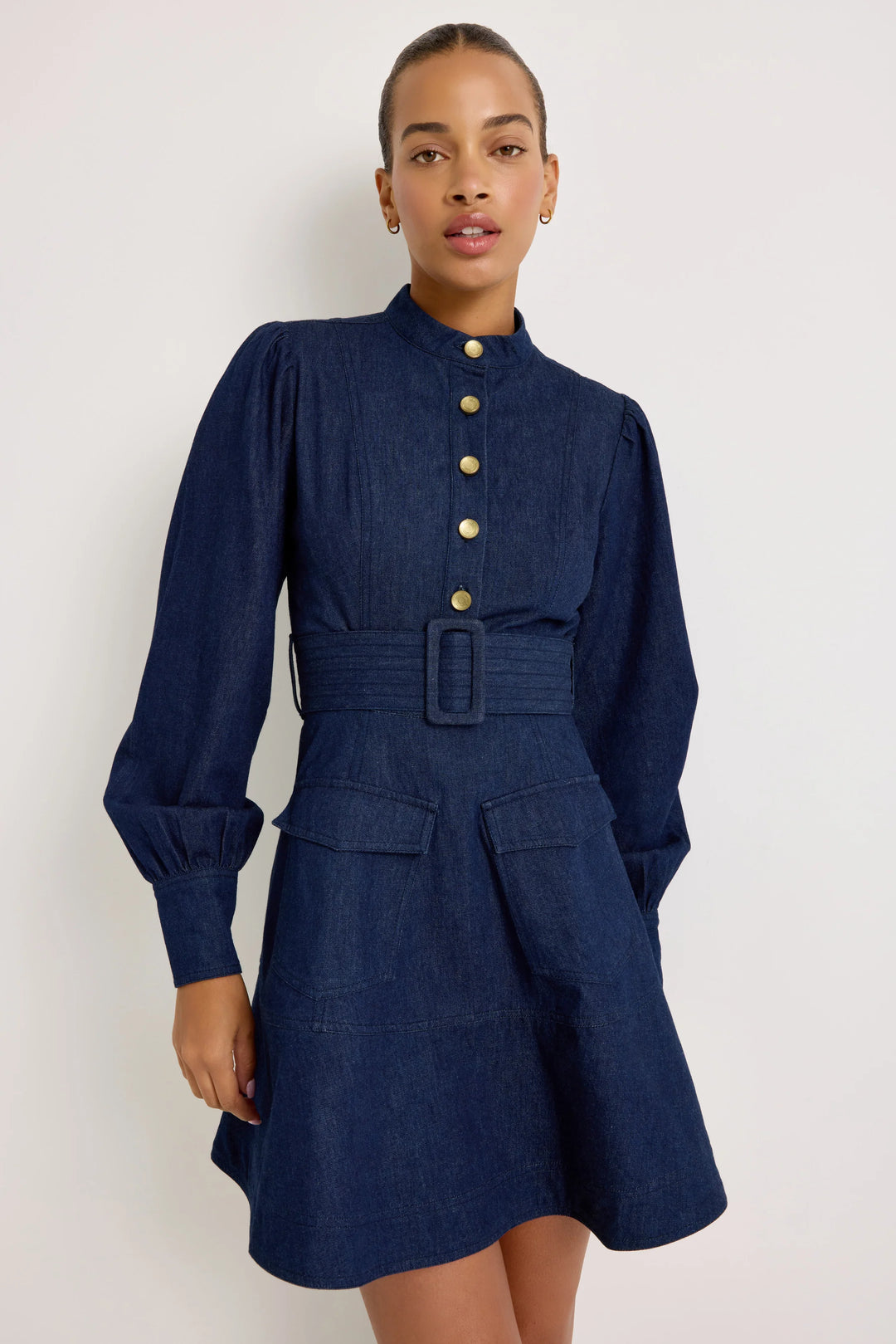 Leanna Denim Dress | Carbon