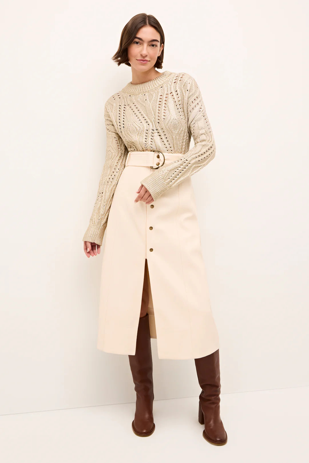 Maxine Sweater | Chrome