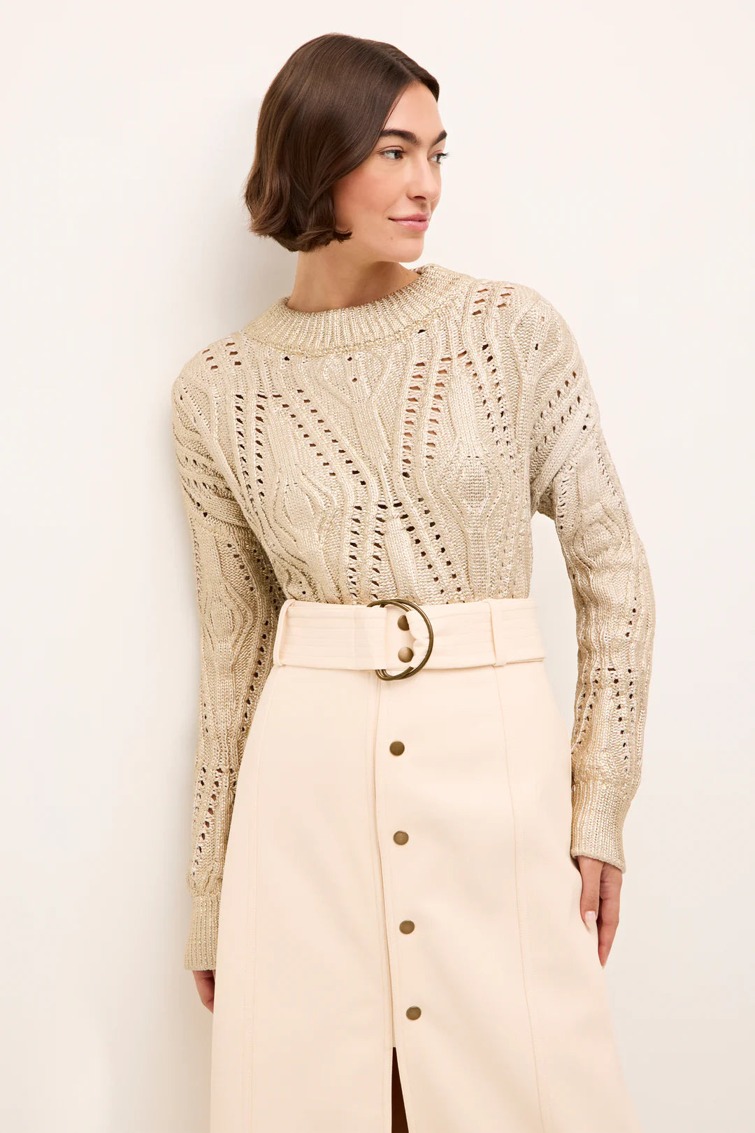 Maxine Sweater | Chrome