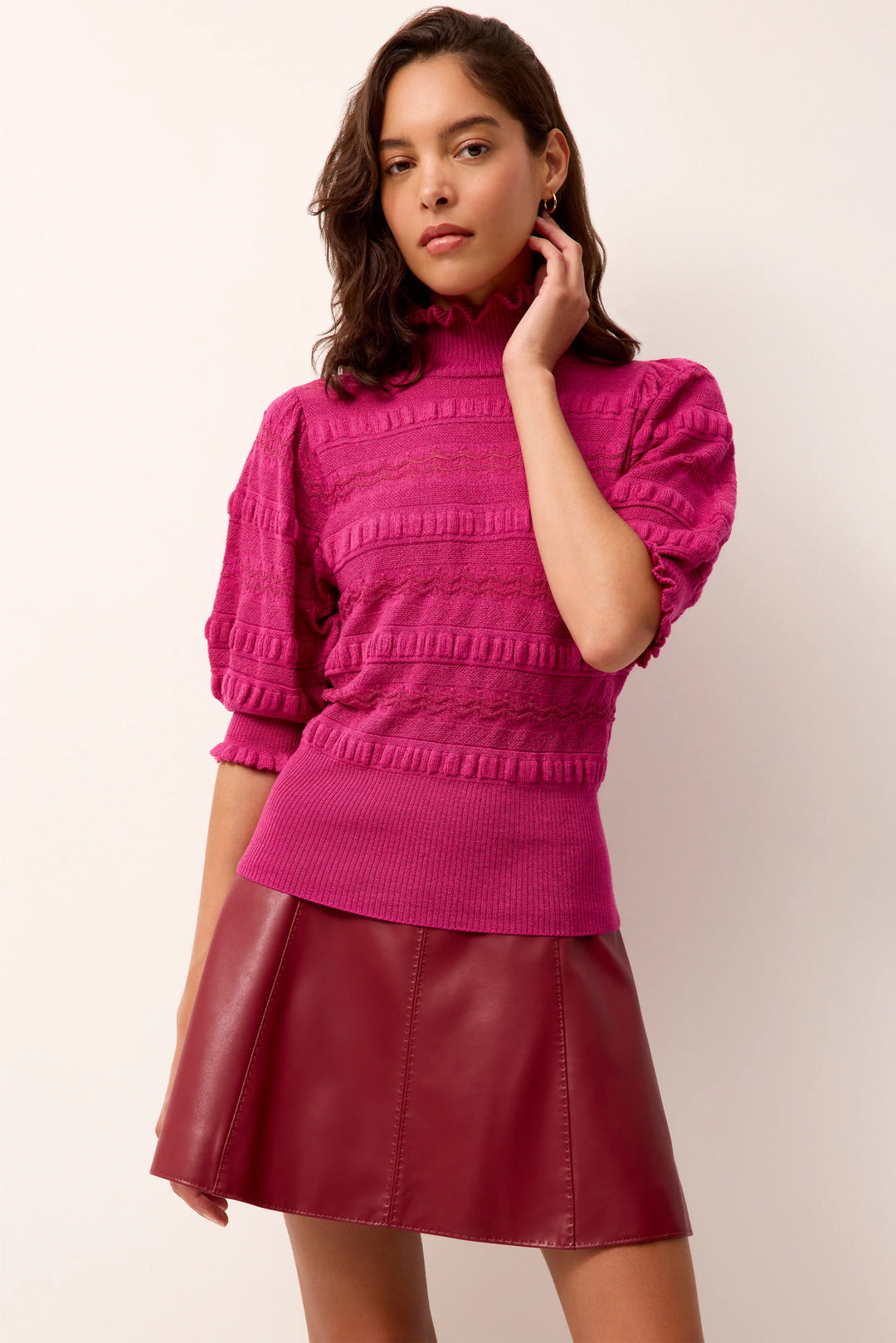 Orna Top | Magenta
