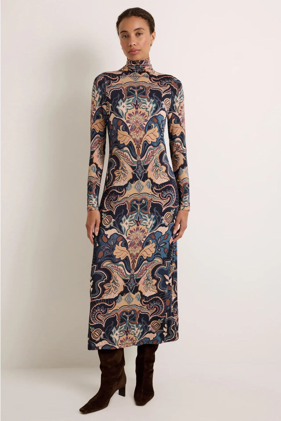 Paxton Dress | Saddle
