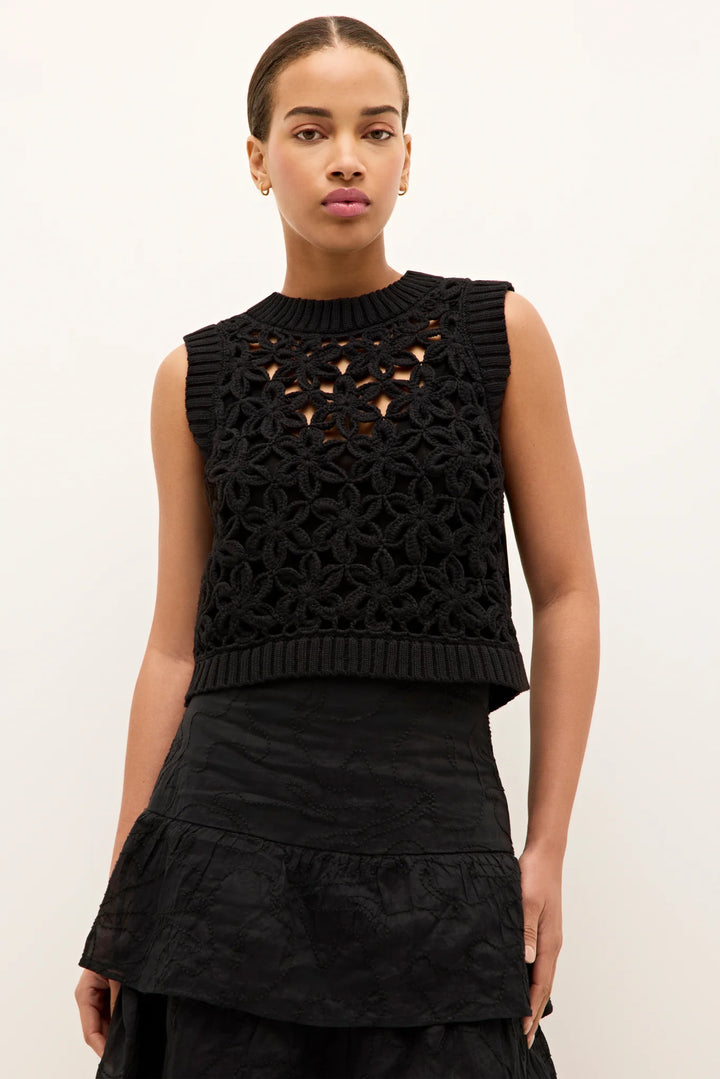 Thea Shell Top | Black