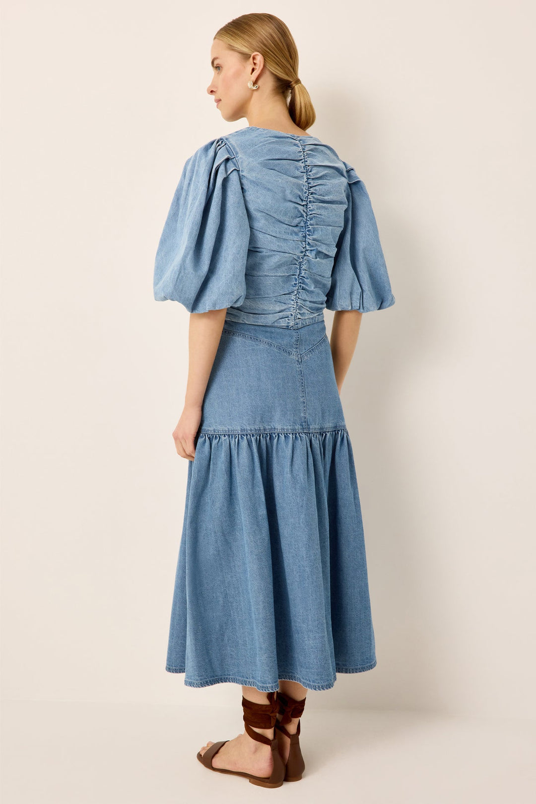 Sophie Skirt | Light Wash