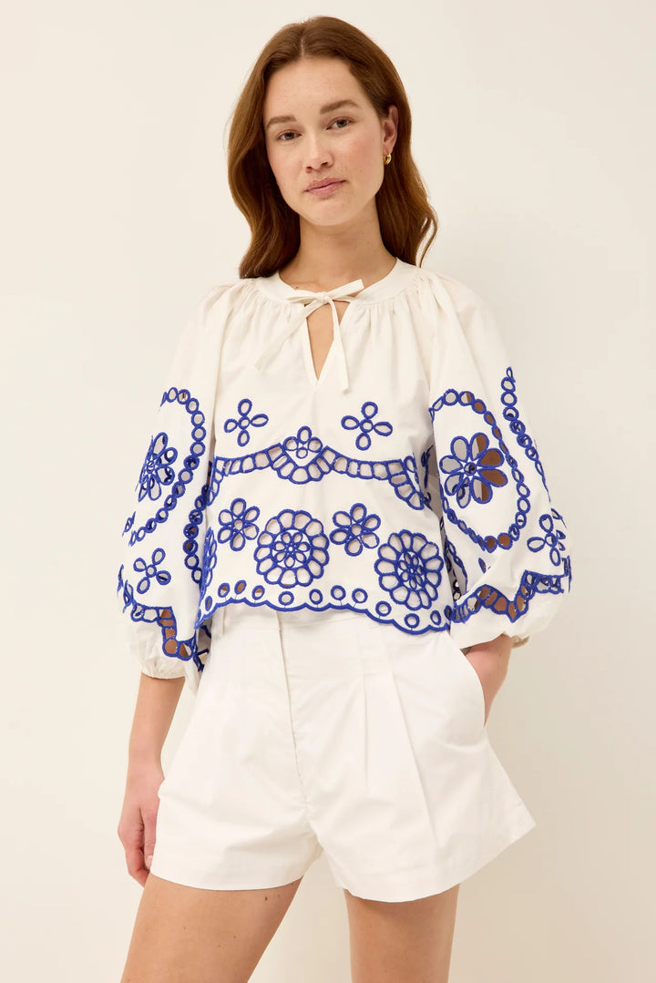 Vara Top | Bluejay