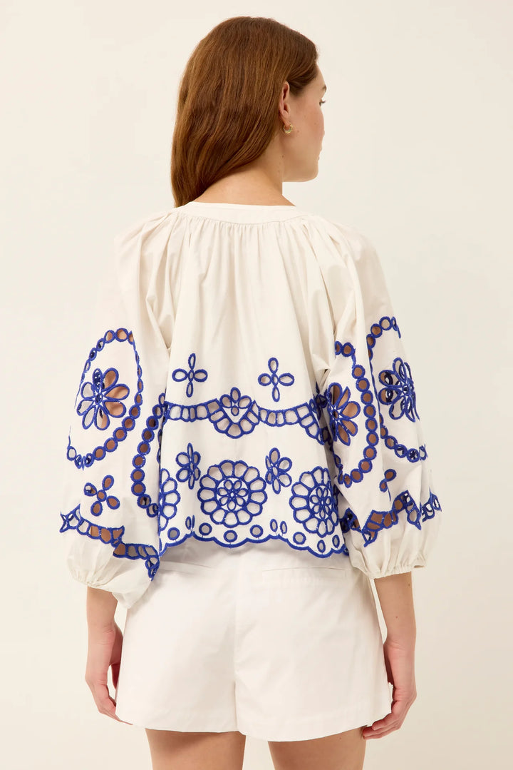 Vara Top | Bluejay