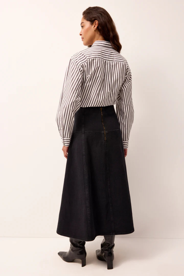 【WOOHWA】DOUBLE MIXED CHECK SKIRT Maje_MFPJU01444-O013_F_1.jpg