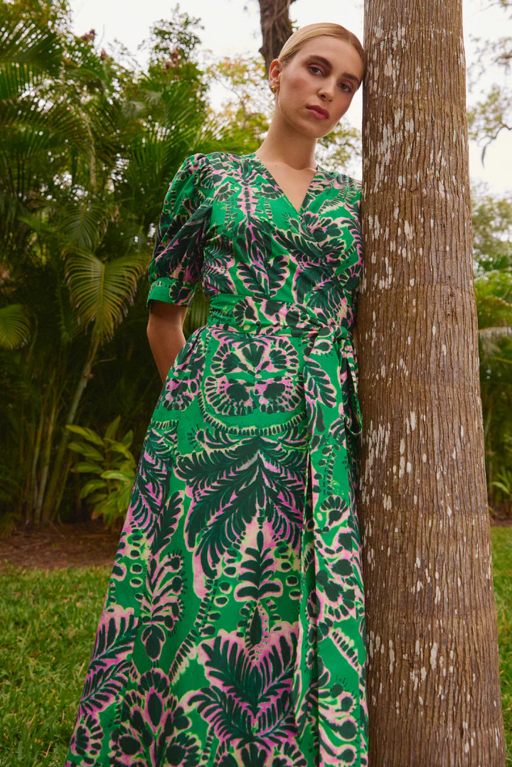 Rita Wrap Dress | Palm Beach