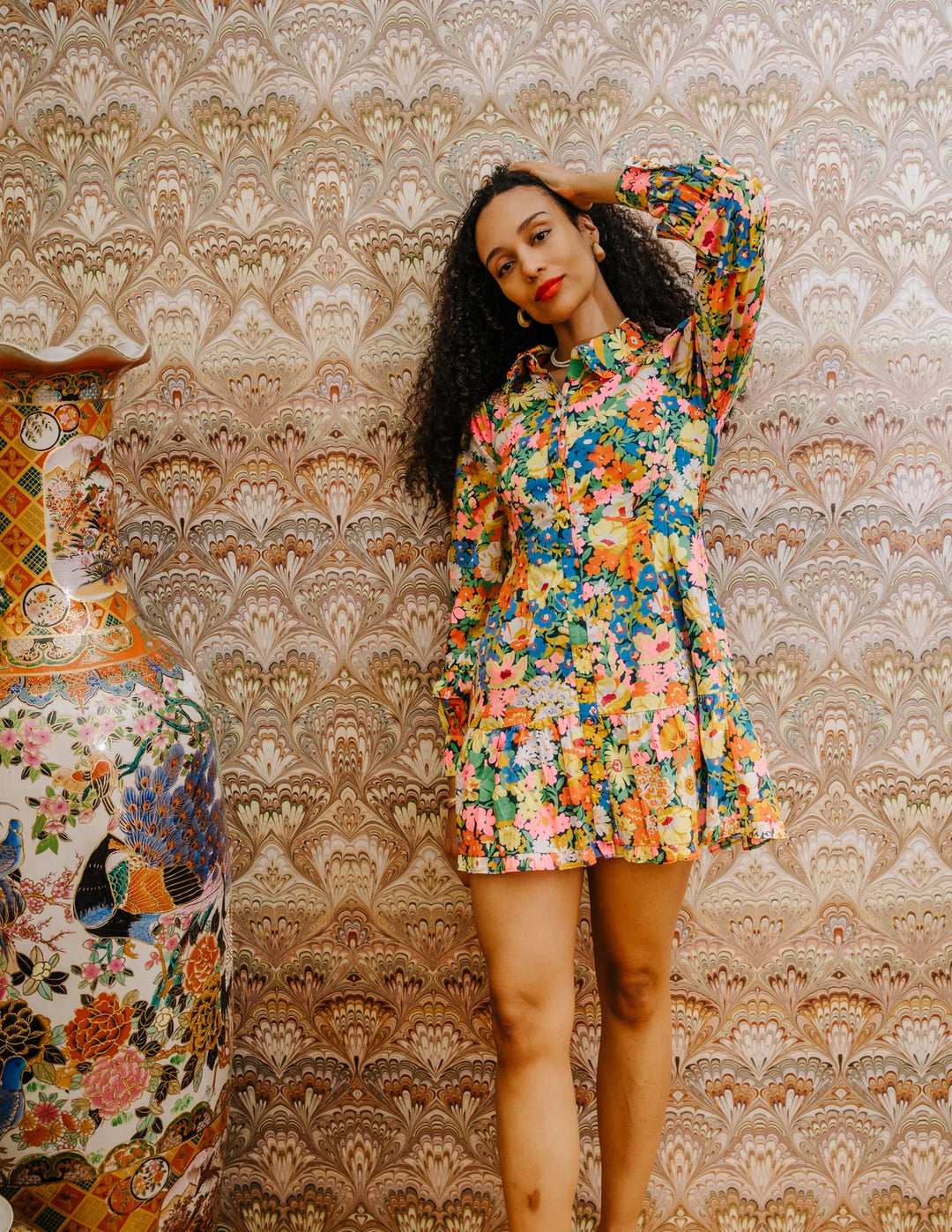 Marketa Dress | Lordthorpe Print