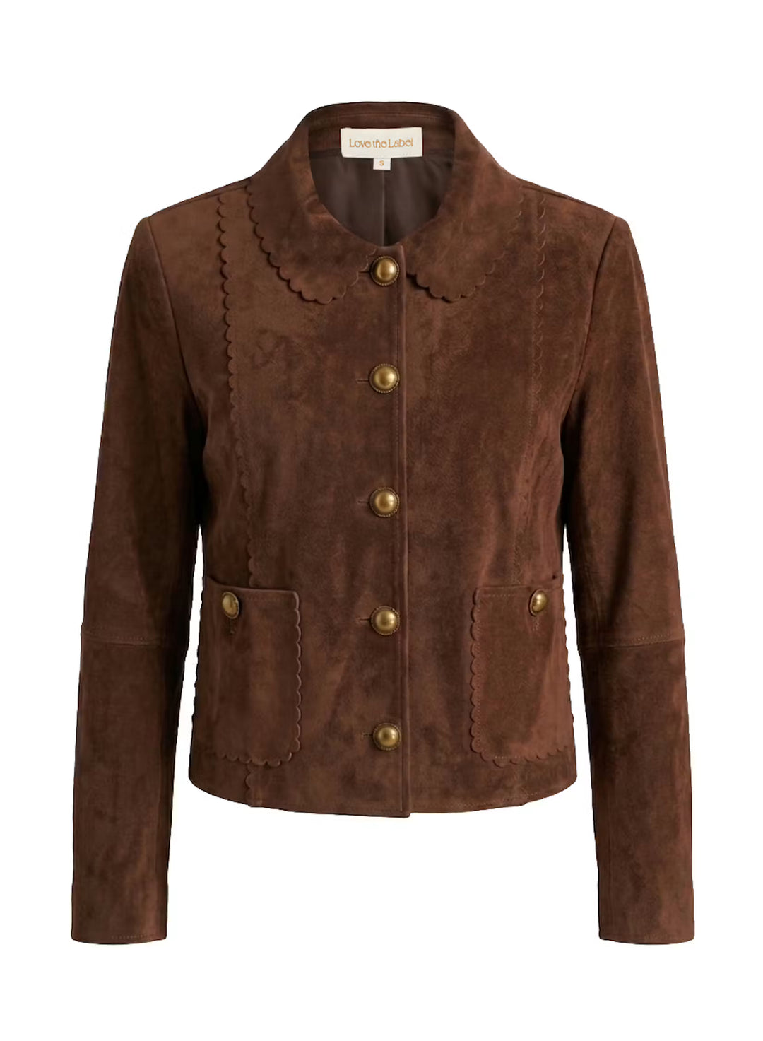 Maura Jacket | Chocolate Suede