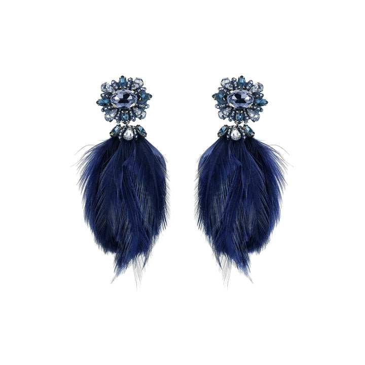 Midnight Earrings | Navy
