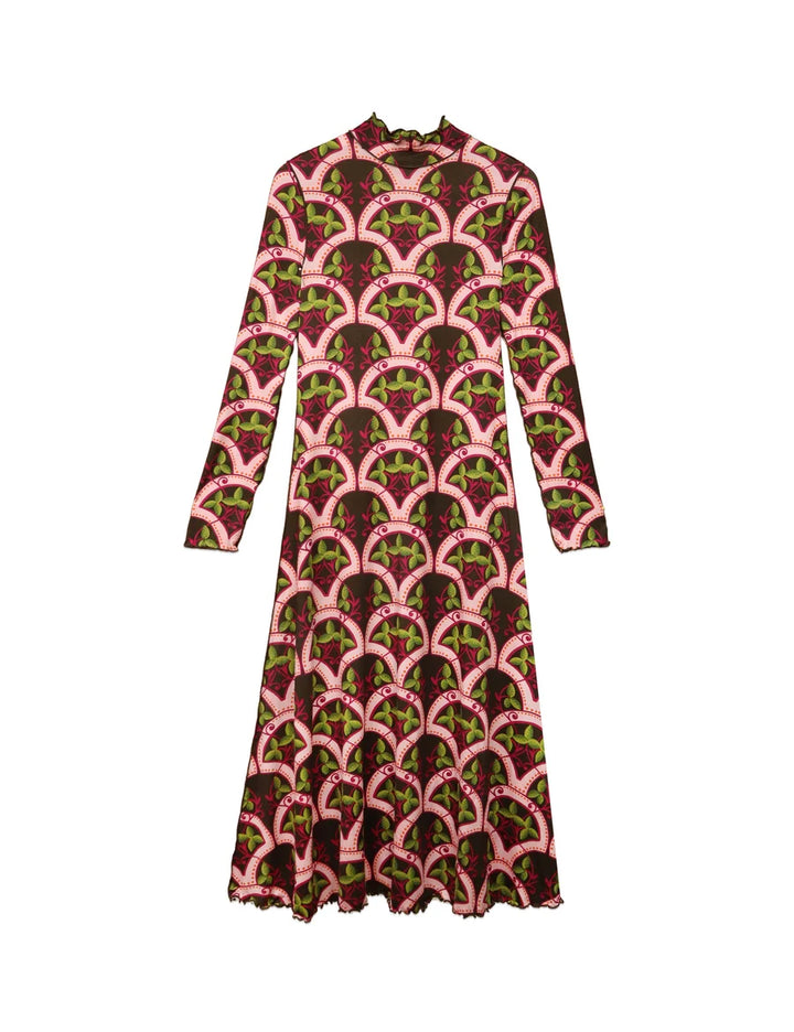 Millie Mock Neck Dress | Berry Vine
