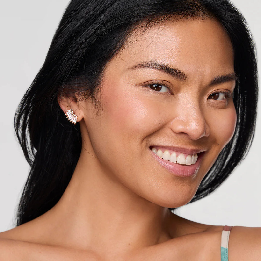 Petite Crystal Madeline Studs