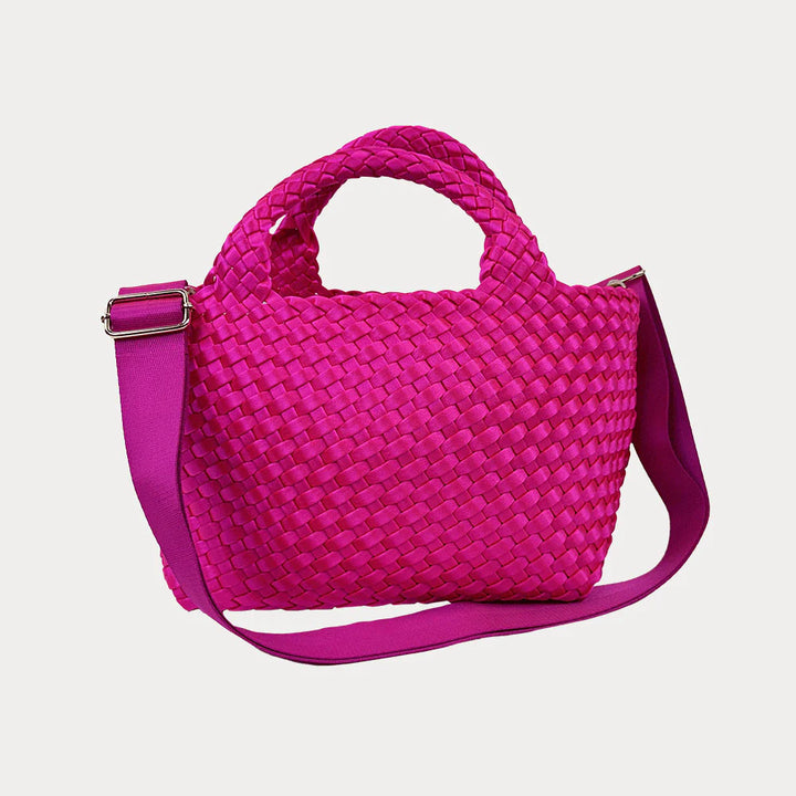 Molly Woven Satin Tote | + Colors