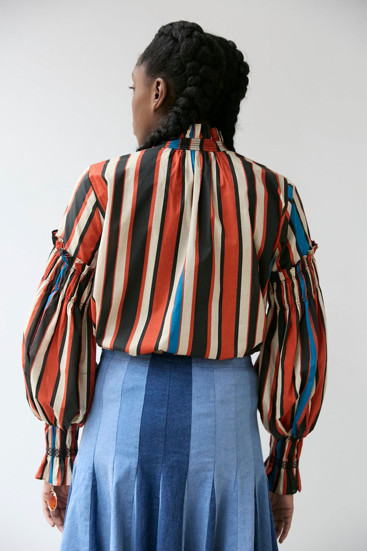 Full Sleeve Button Down | Bold Stripes