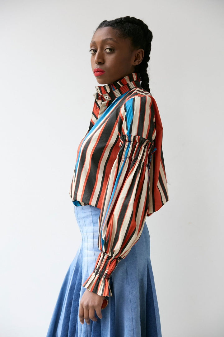 Full Sleeve Button Down | Bold Stripes