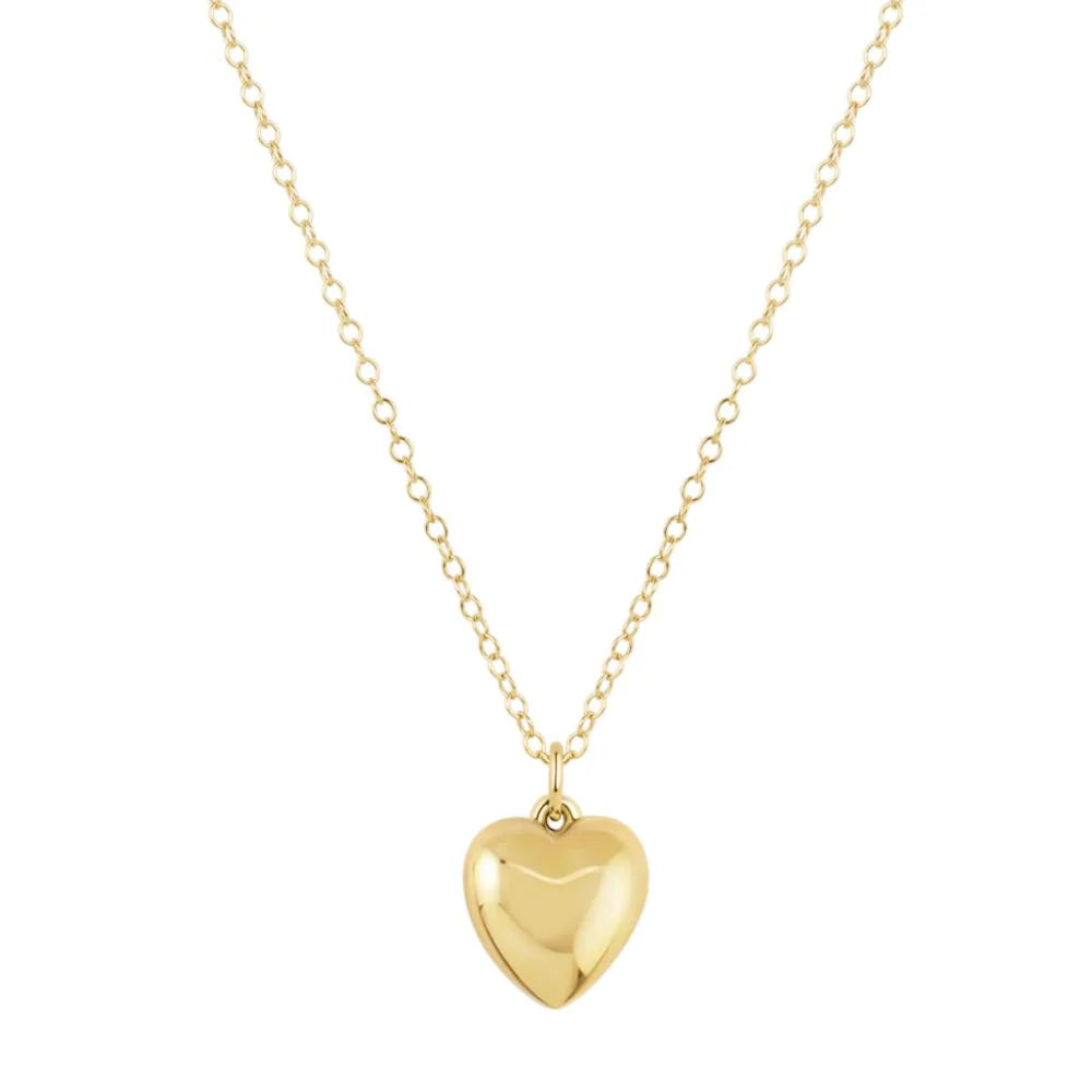 16" Gold Necklace | Love Plush Charm