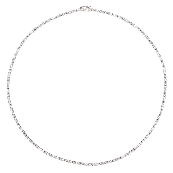 6.0TW Diamond Tennis Necklace