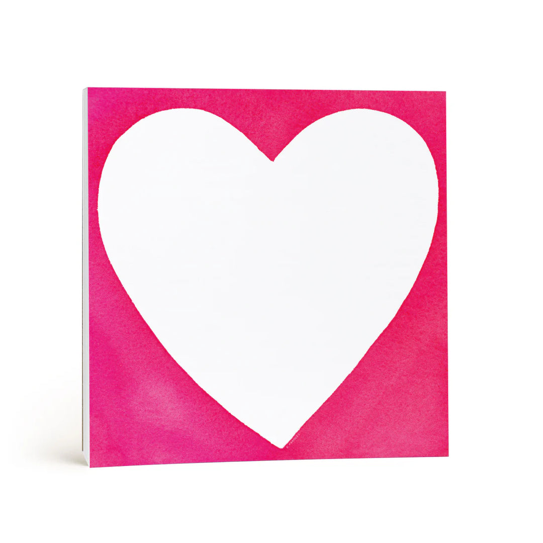 Chubby Heart Chunky Notepad - Charlotte's Inc