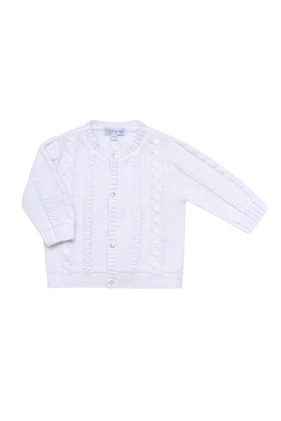 Nella Knit Cardigan | White
