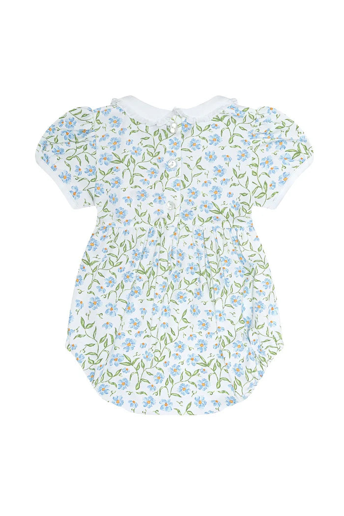Smocked Bubble | Blue Vines