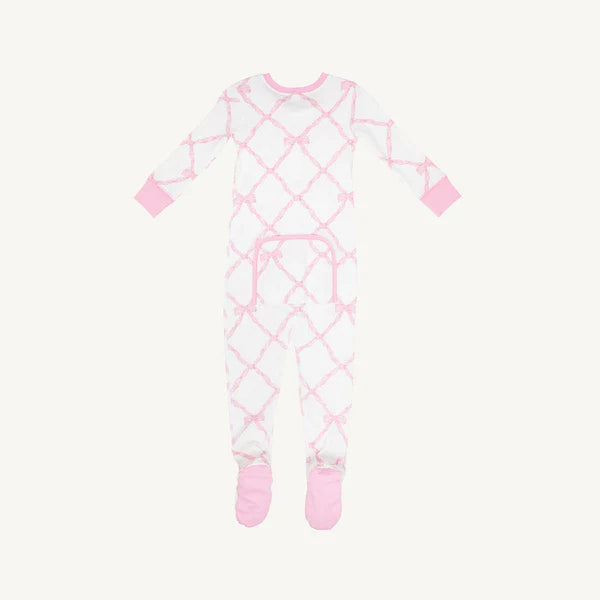 Noelle's Night Night Footed | Pier Party Pink