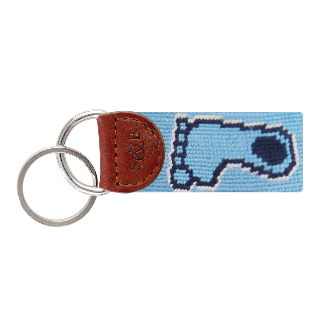 Collegiate Needlepoint Key Fobs