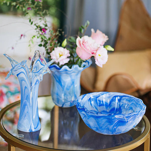 Onda Glass Small Bowl | +Colors - Charlotte's Inc