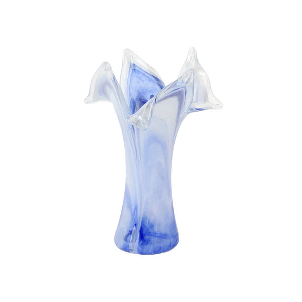 Onda Glass Twisted Flower Vase | +Colors - Charlotte's Inc