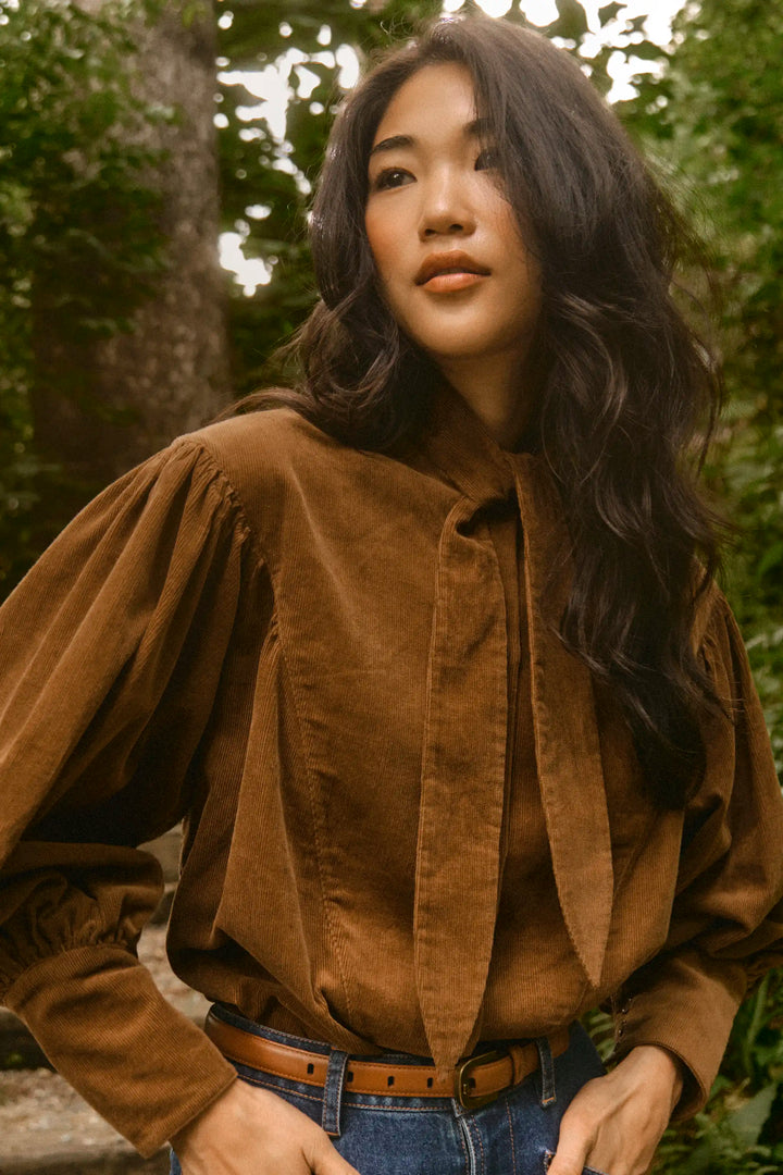 Odessa Shirt | Khaki Brown