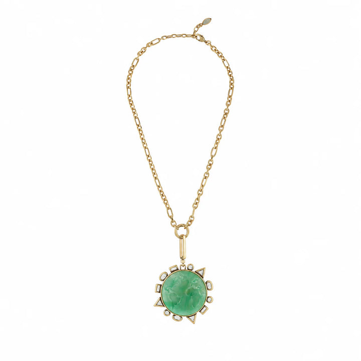 Odyssey Link Necklace | Green
