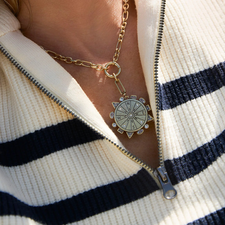 Odyssey Link Necklace | Green