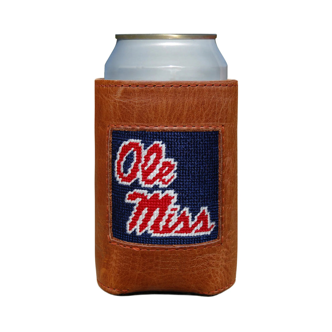 Collegiate Needlepoint Can Coolers