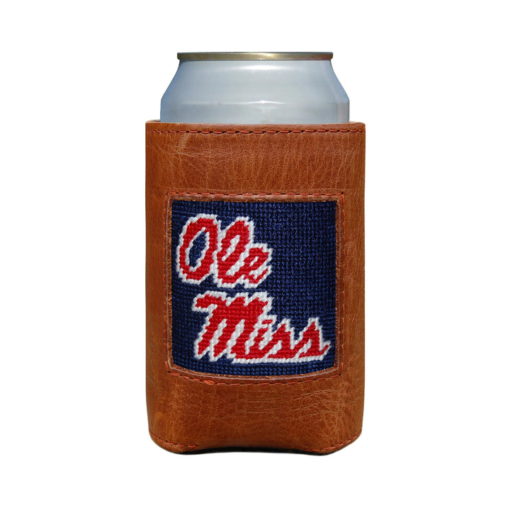 Collegiate Needlepoint Can Coolers