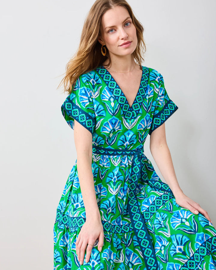 Harbour Dress | Geo Floral