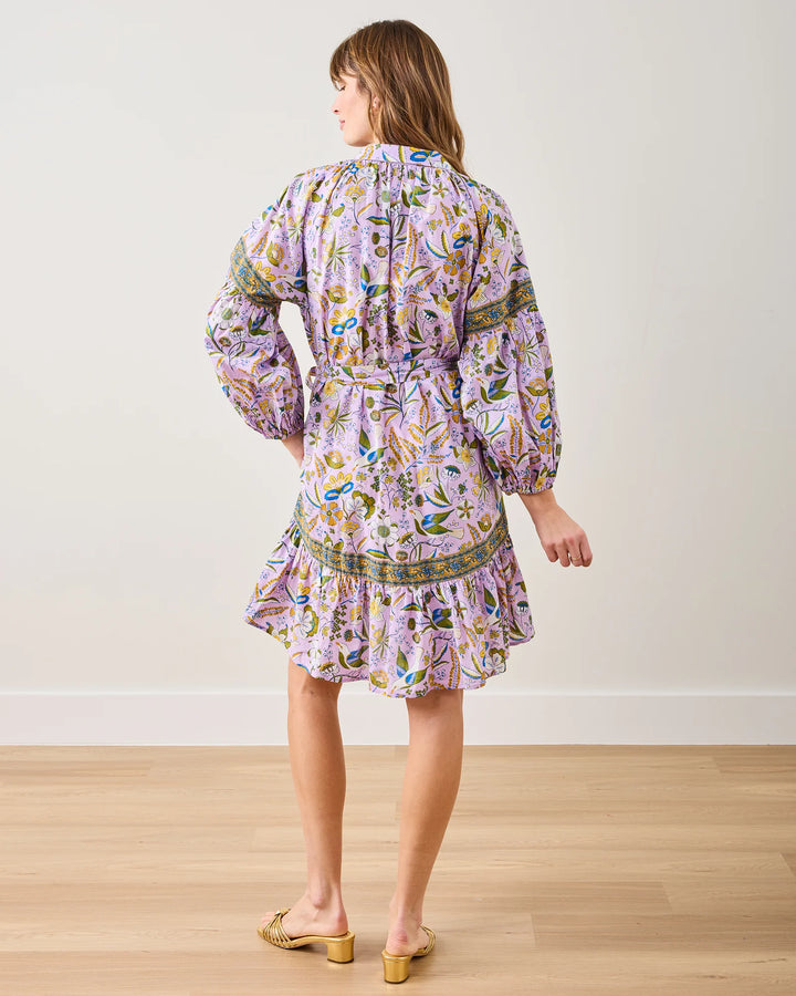 Claudia Dress | Painter's Garden & Lavender