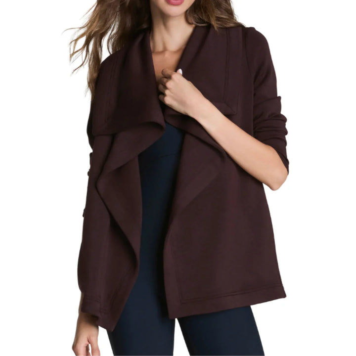 AirEssentials Open Wrap Cardigan | Truffle Brown