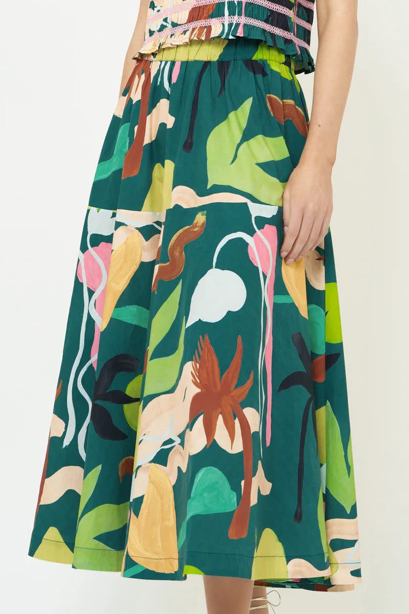 Olivia Skirt | Paradiso Green