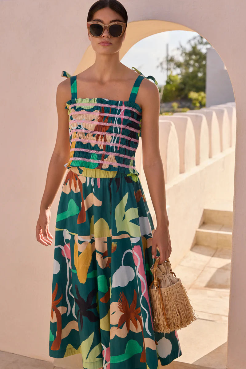 Olivia Skirt | Paradiso Green