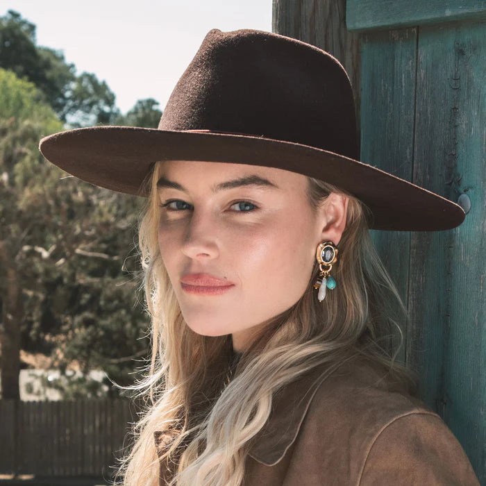 Leia Charm Drop Earrings | Multicolor